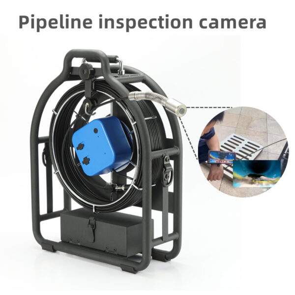 TC801  WFI PipeScan Pro Series HD Inspection System Explorer DrainScope 360​​Pipeline Inspection Camera Sewer Inspection Camera System Drainage Camera Equipment Underground Pipeline Inspection Tools
