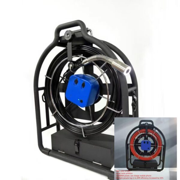 TC805  WFI PipeScan Pro Series HD Inspection System Explorer DrainScope 360​​Pipeline Inspection Camera Sewer Inspection Camera System Drainage Camera Equipment Underground Pipeline Inspection Tools