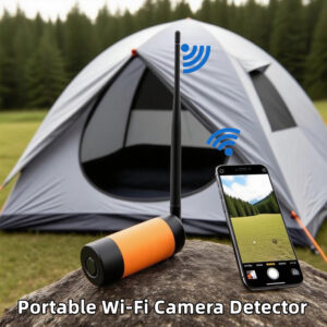TC605  Smallest 720P WiFi Spy Camera - Hidden, Wireless, No Subscription, Night Vision, Motion Detection, Works with iPhone/Android  SD Storage