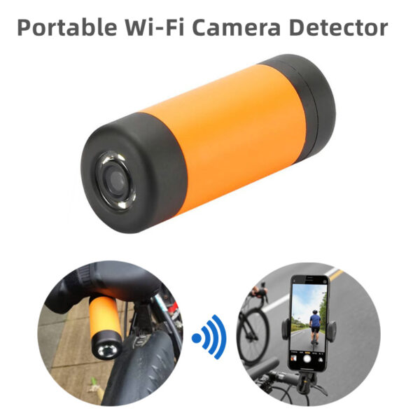 TC601 720P WiFi Convenient Camera - Hidden, Wireless, No Subscription Required, Outdoor Travel, Security, Cycling Gear Motion Detection, iPhone/Android Compatible SD Storage