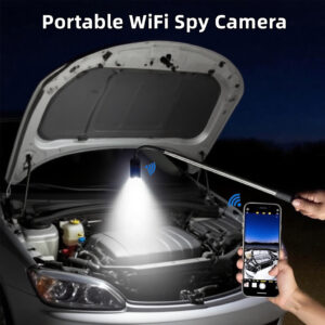 TC602 720P WiFi Spy Camera - Hidden, Wireless, No Subscription Required, Night Vision, Motion Detection, iPhone/Android Compatible SD Storage